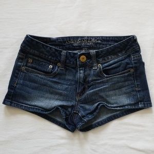 American Eagle Blue Jean Stretch shorts